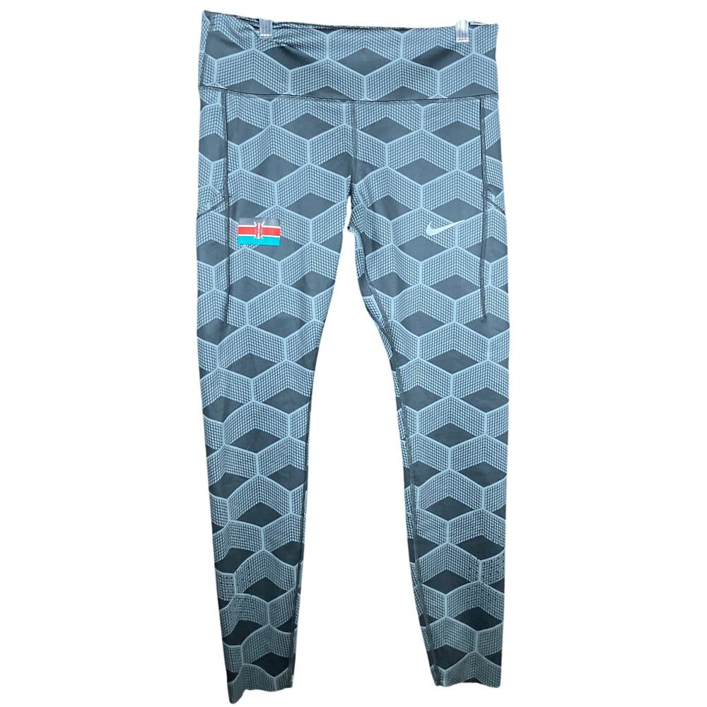 Nike Pro Elite Womens Pants Kenya Epic Luxe Lux Compression Running Leggings XL